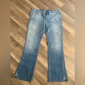 Seven For All Mankind jeans, split ankle hem